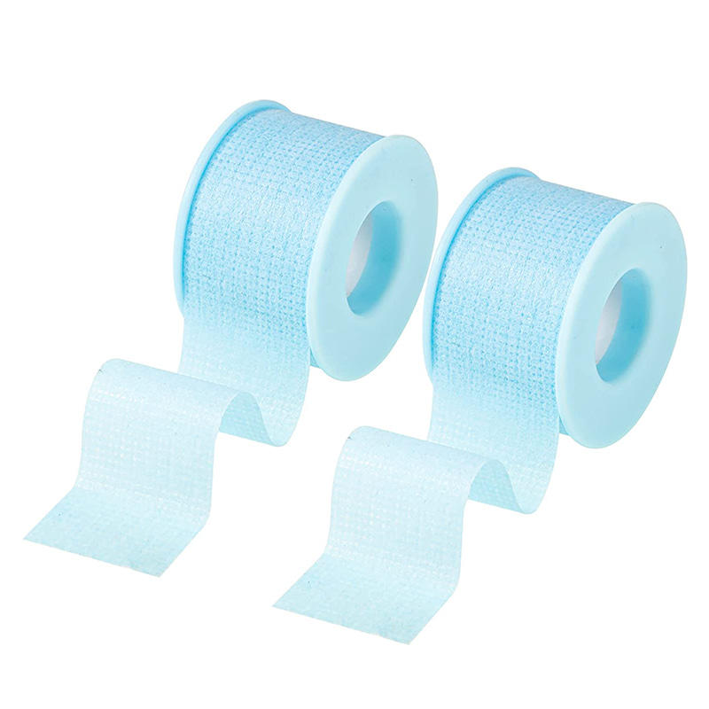 Azul impermeable adhesivo reutilizable de la cinta del silicón para las extensiones de pestañas