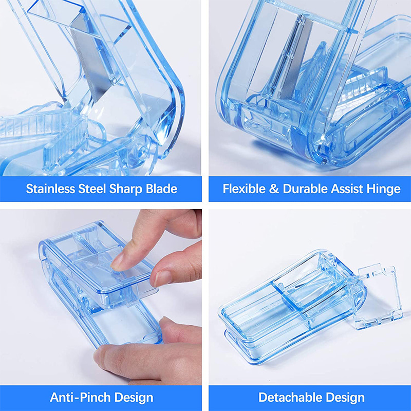Pequeños y prácticos cortadores de pastillas de seguridad profesionales. 