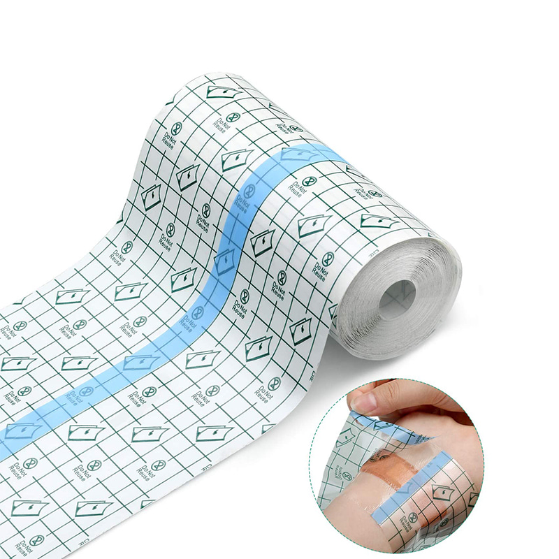 Apósito de película de vendaje adhesivo transparente médico impermeable