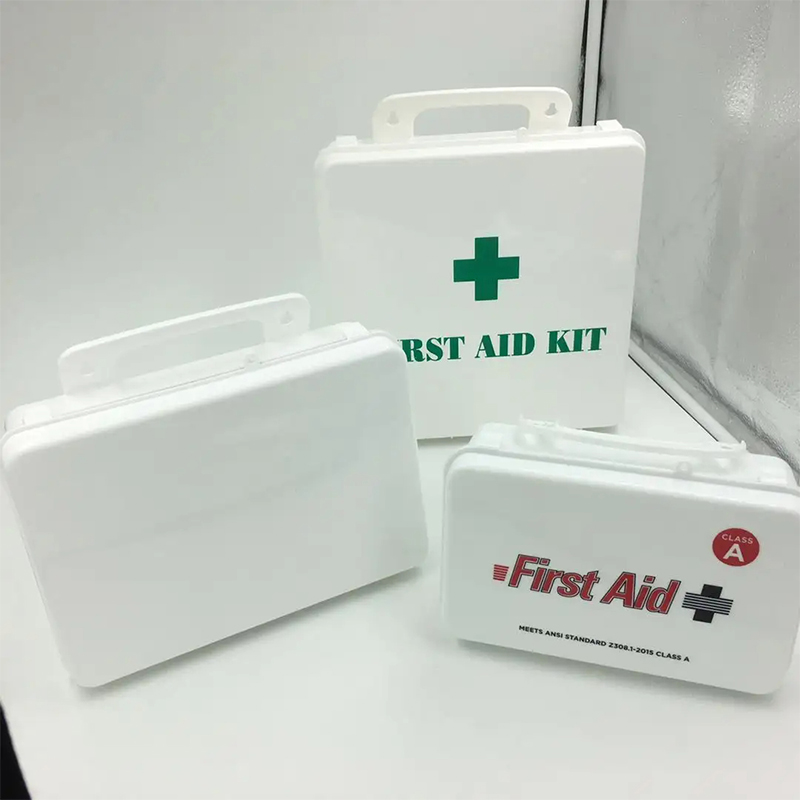Caja de primeros auxilios de plástico vacía duradera personalizada